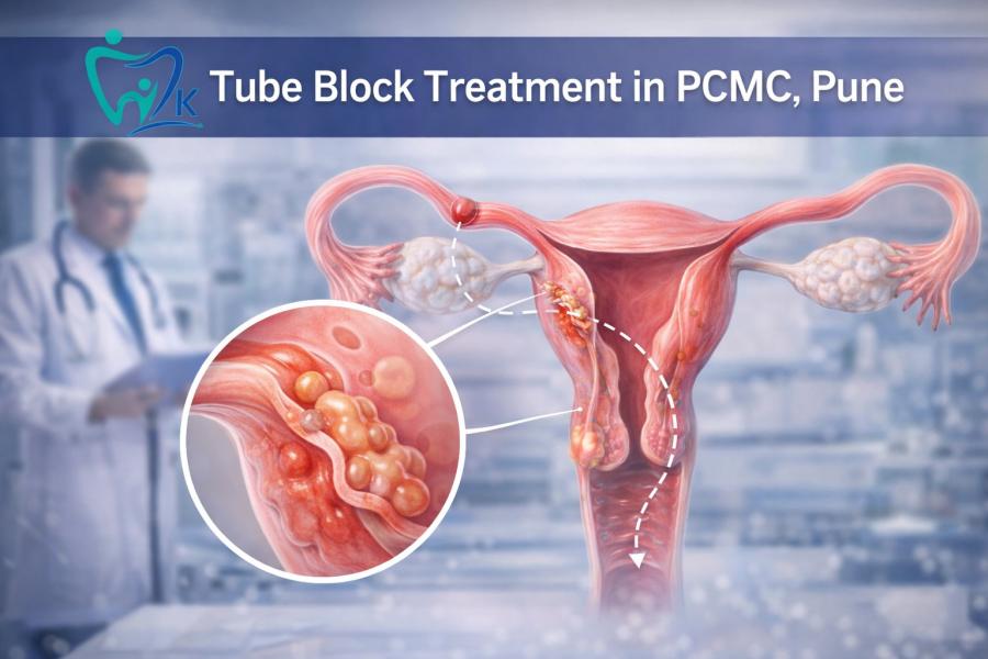 Tube Block Treatment in PCMC Pune by Dr. Dipak S. Kolte at Kolte Hospital Ravet